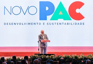 Imagem referente à matéria: Lula anuncia obras de prevenção a desastres, esgoto, água e mobilidade com recurso de R$ 41,7 do PAC