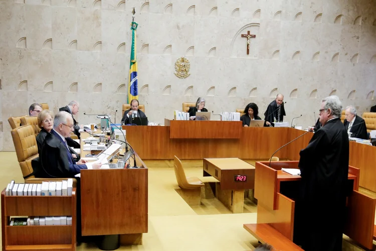 STF: ação foi defendida pelos ministros Luis Roberto Barroso, Rosa Weber, Dias Toffoli e outros (Sérgio Lima/Getty Images)