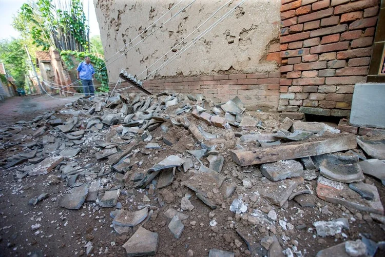 Terremoto na China  (STR/AFP)