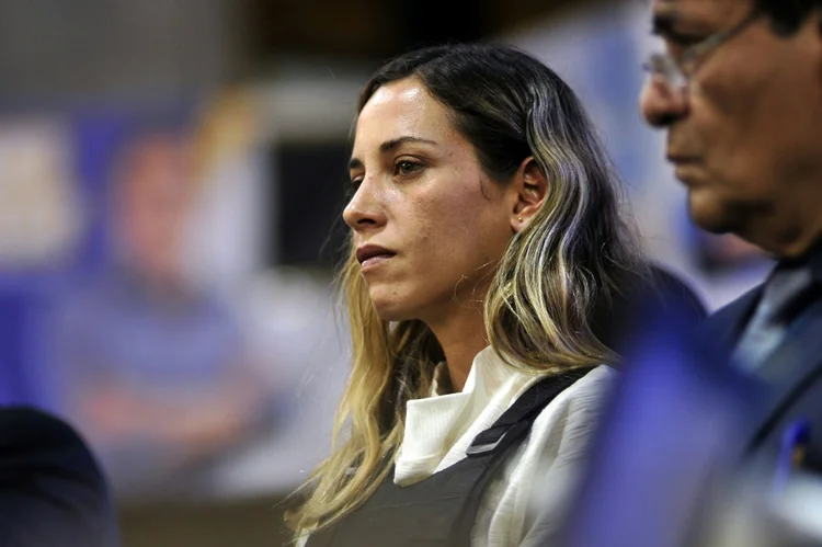 Luiza González: candidata lidera pesquisas no Equador (API/AFP)