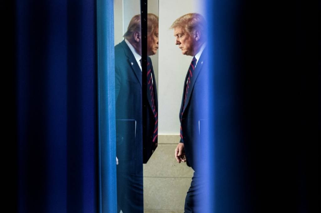 Trump: ex-presidente é acusado de tentar alterar o resultado das eleições de 2020 (AFP/AFP)
