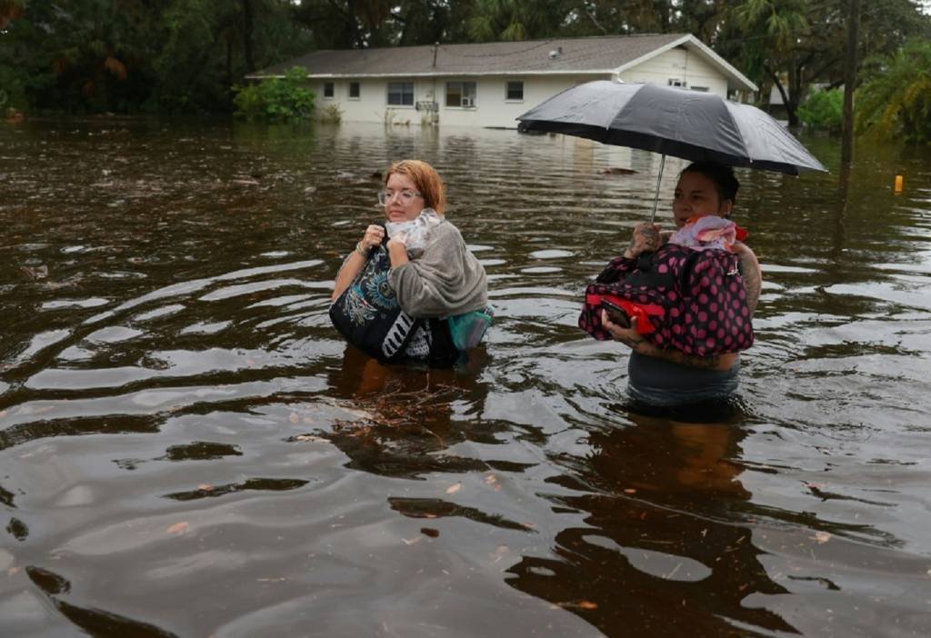 Tragédia ambiental: em diferentes partes do planeta, o que se viu neste ano foram os efeitos das mudanças climáticas (AFP/AFP Photo)