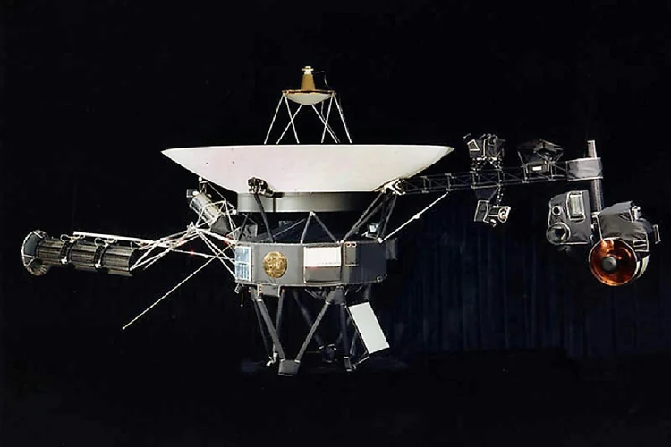 Voyager 2: sonda foi enviada ao espaço em 1977 e localizada a 19,9 bilhões de quilômetros da Terra (Agence France-Presse/AFP)