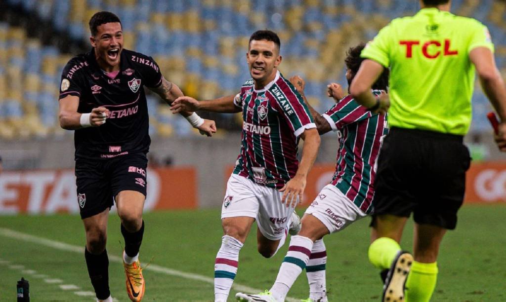 Com gol de Leo Fernández, Flu garantiu a vitória diante da Raposa no segundo tempo (Marcelo Gonçalves / Fluminense FC/Reprodução)