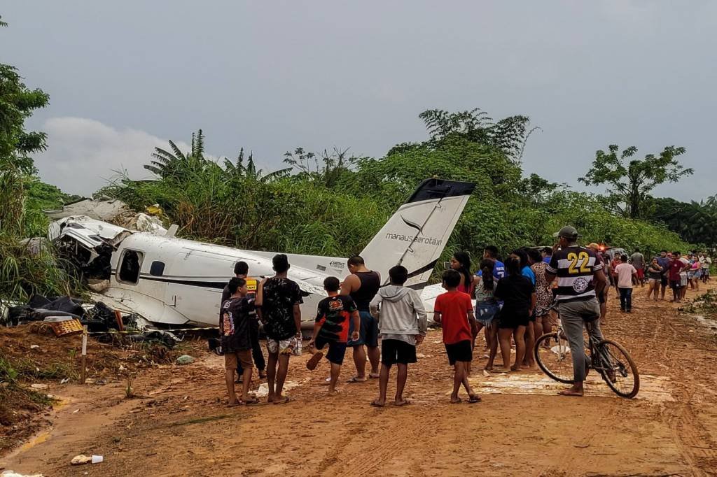 Acidente aéreo no Amazonas: pista de aeroporto seria reformada neste mês, diz secretário estadual