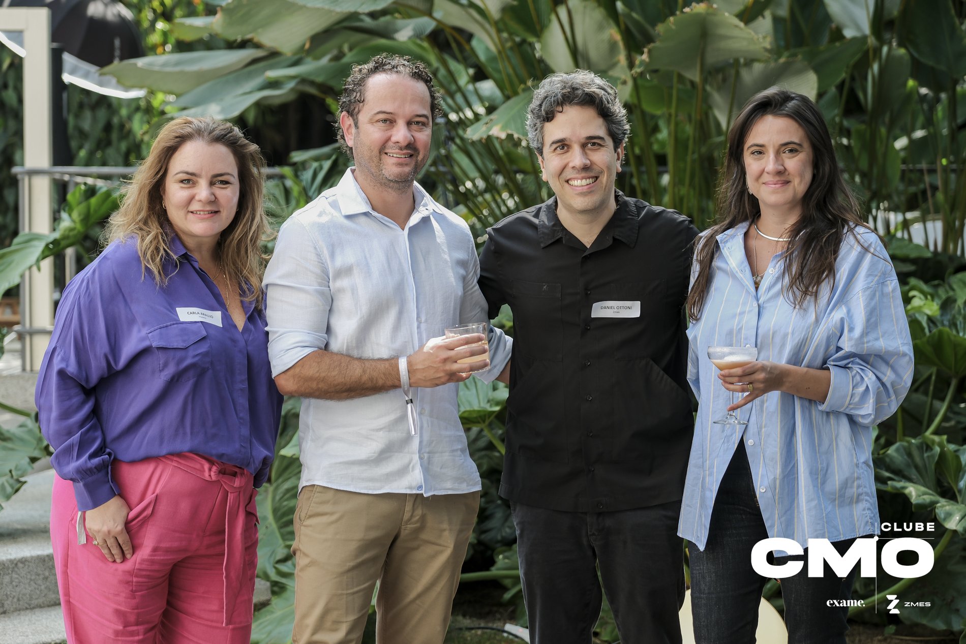 Carla Araujo, Leonardo Ferraz, Daniel Ottoni, e Juliene Nigro.