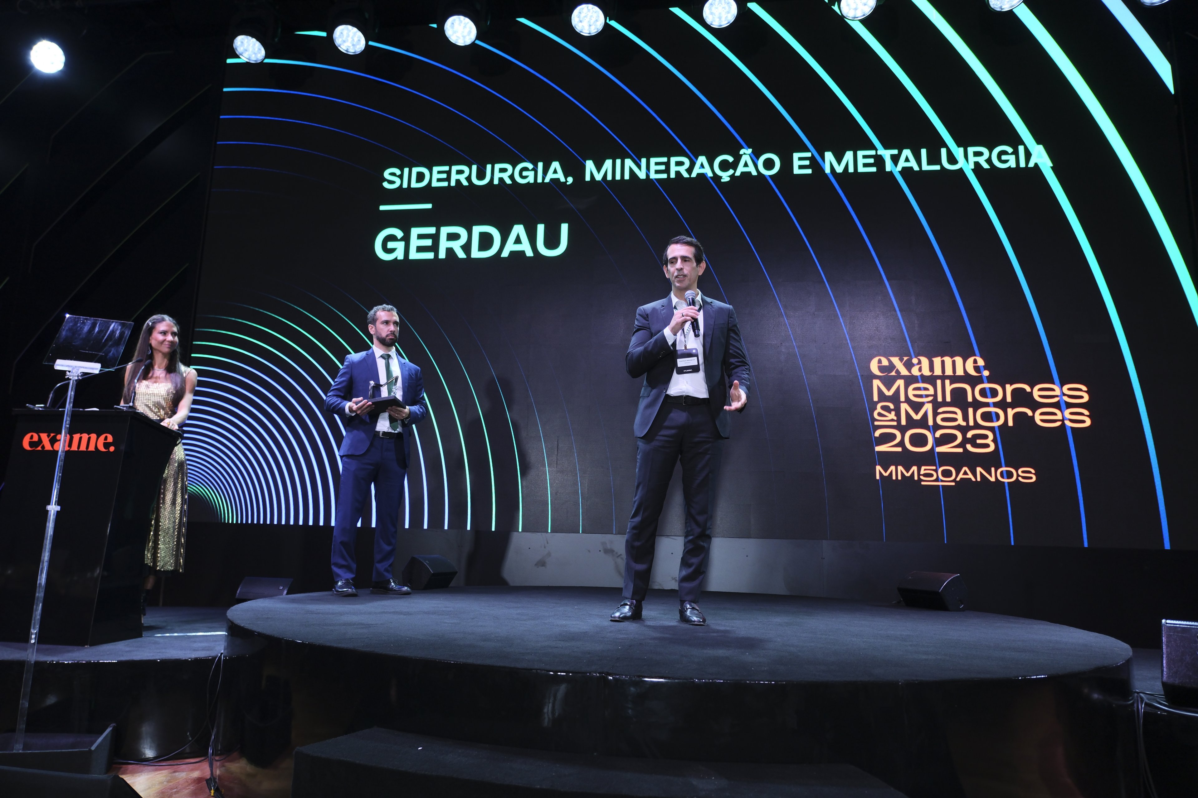 Gerdau vence na categoria Saúde e Siderurgia, Mineração e Metalúrgica na premiação Melhores e Maiores 2023