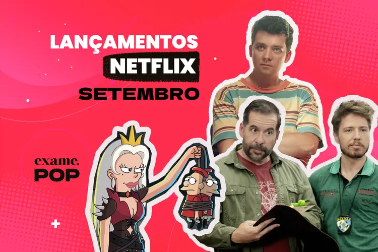 Veja o que entra na Netflix em setembro (Netflix/ Montagem/Exame)