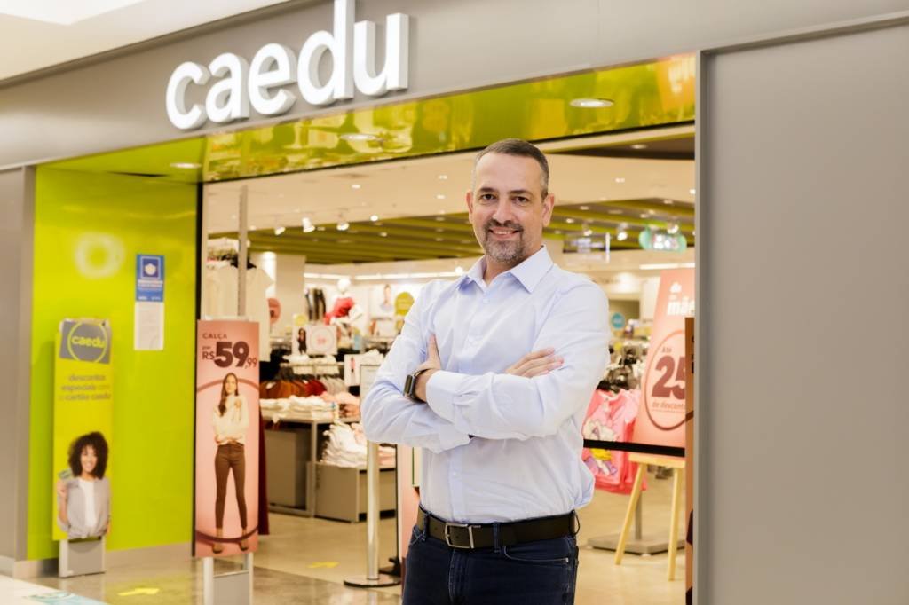 Edson Salles, CEO da varejista de moda Caedu (divulgação/Divulgação)