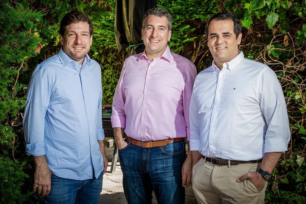 Ekko Partners: Ivan Apsan, Khoury Ashooh e Nilson Exel se juntaram para lançar nova consultoria (Ekko Partners/Divulgação)