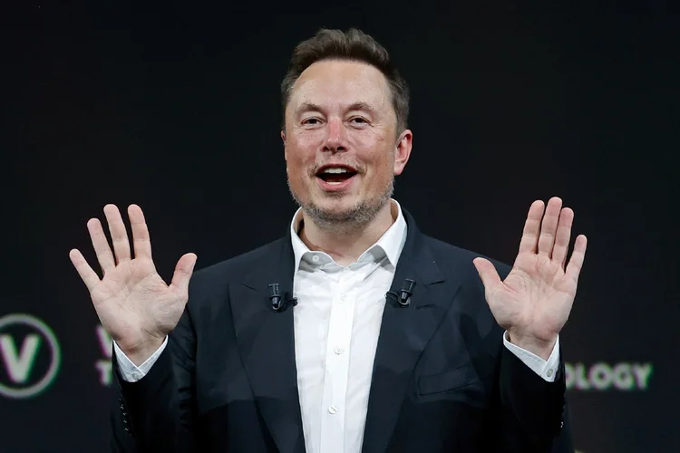 Elon Musk: fortuna cresce com valorização das ações da Tesla (Chesnot/Getty Images)