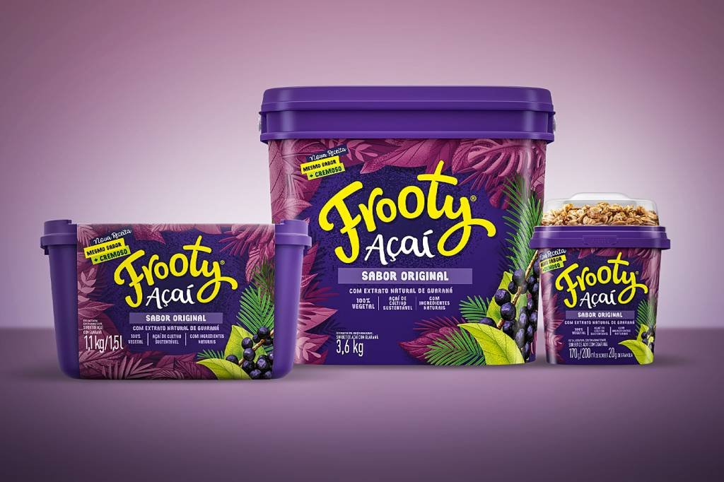 Frooty: marca brasileira de açaí entra no mercado americano de food service com aquisição de marca local (Divulgação/Exame)
