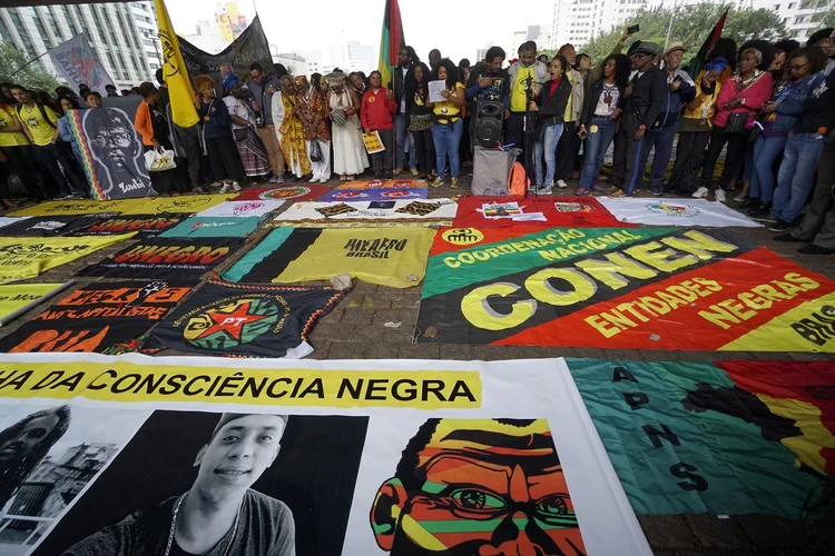 Consciência Negra: A data é uma homenagem a Zumbi dos Palmares, líder do Quilombo dos Palmares ( Cris Faga/NurPhoto/Getty Images)