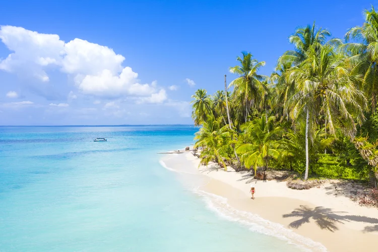 Panamá: país tem praias paradisíacas.  (Andrea Comi/Getty Images)