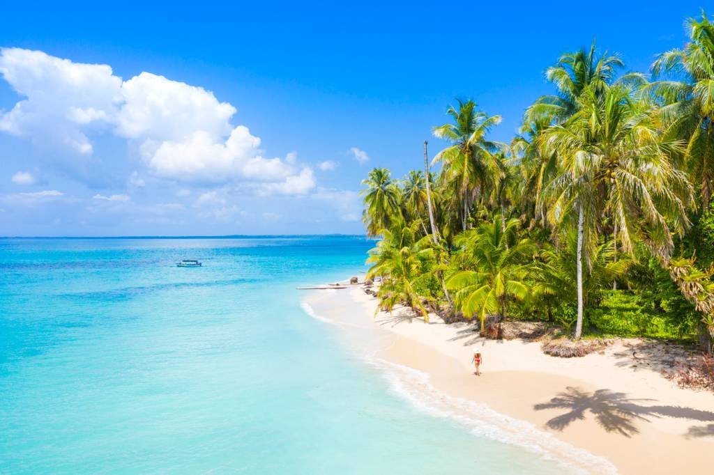 Panamá: país tem praias paradisíacas.  (Andrea Comi/Getty Images)