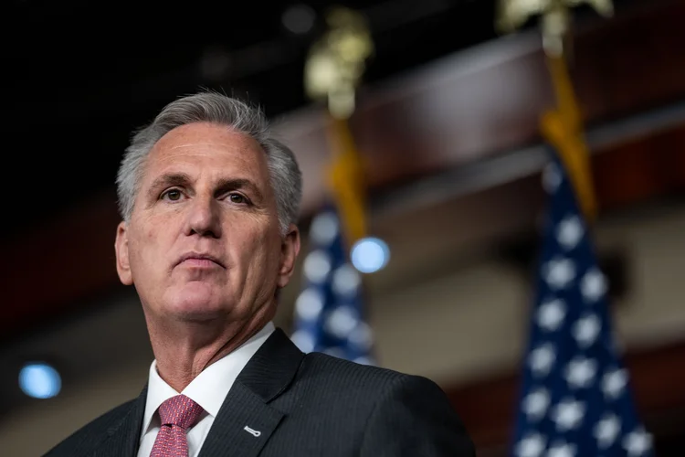 Kevin McCarthy, ex-presidente da Câmara dos EUA (Kent Nishimura/Getty Images)