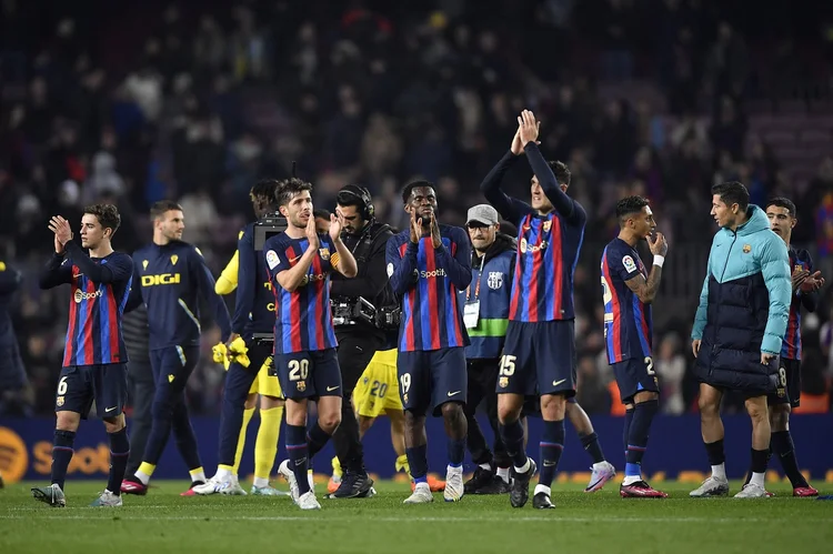 Barcelona: média de público por partida também foi a maior: 83.498 (PAU BARRENA//Getty Images)