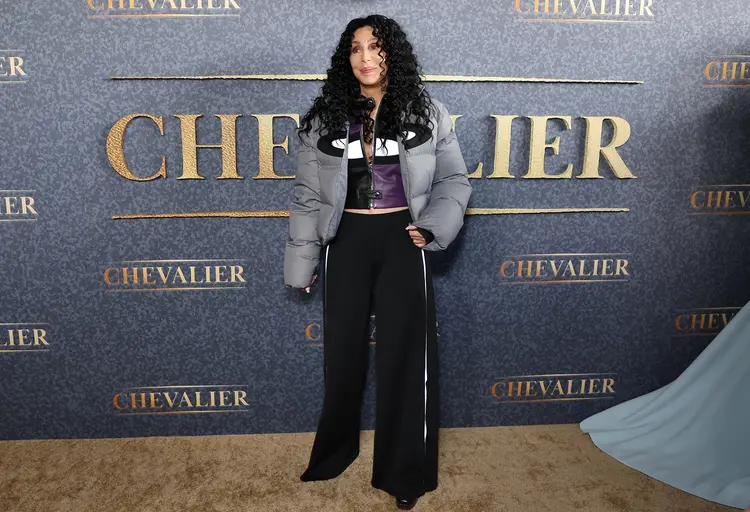 LOS ANGELES, CALIFORNIA - APRIL 16: Cher attends the Los Angeles Special Screening of Searchlight Pictures' "Chevalier" at El Capitan Theatre on April 16, 2023 in Los Angeles, California. (Photo by Robin L Marshall/FilmMagic) (Robin L Marshall/Getty Images)