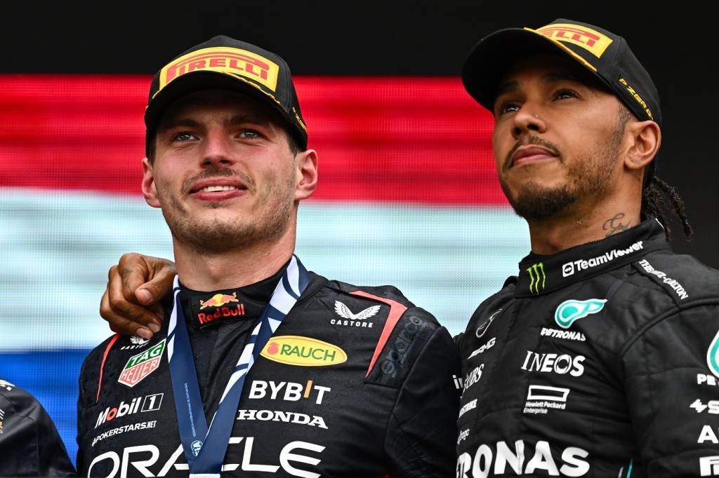 Com sete títulos na Fórmula 1, Hamilton ganha quase 50% menos que bicampeão Verstappen; veja ranking