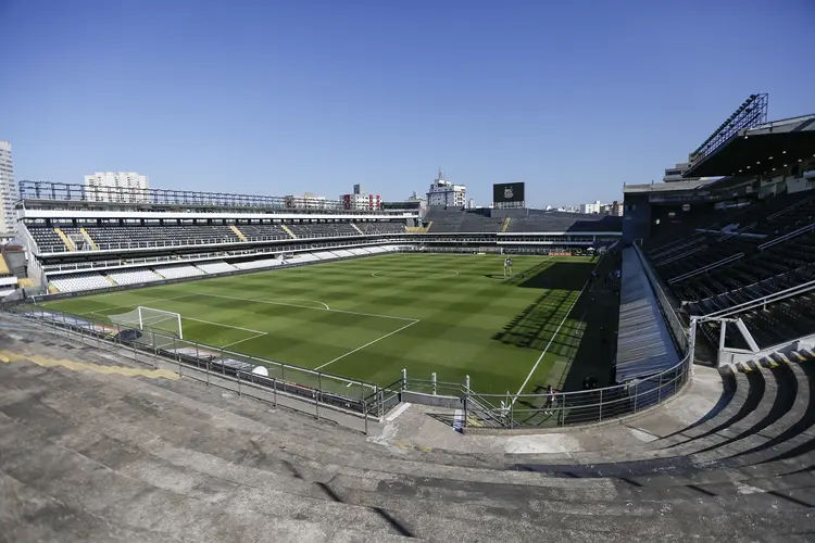 Estádio da Vila Belmiro agora será chamado de "Vila Viva Sorte" (Eicardo Moreira/Getty Images)