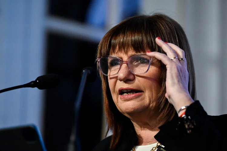 A ministra argentina da Segurança Nacional, Patricia Bullrich (Luis Robalo/Getty Images)