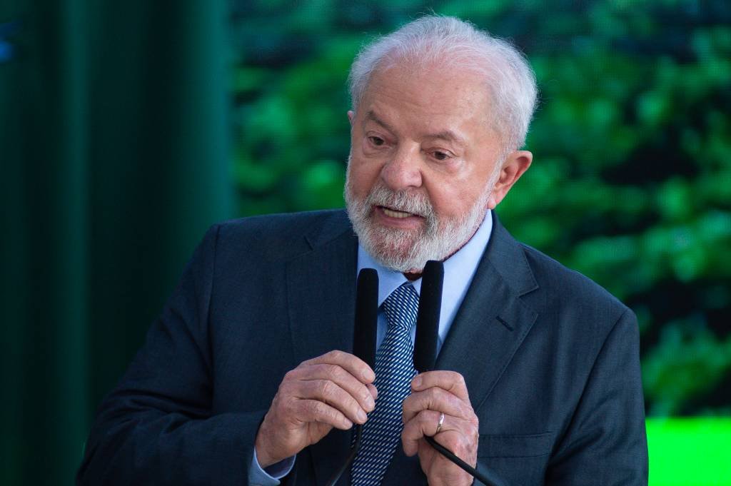 Lula: petista vai encontrar com Joe Biden (Andressa Anholete/Getty Images)
