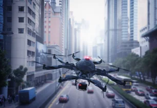 Imagem referente à matéria: Shenzhen, hub da economia de baixa altitude da China, explora novas aplicações para drones