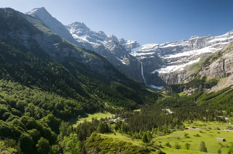 Cirque de Gavarnie: paisagem francesa nos Pirineus.  (John Elk III/Divulgação)