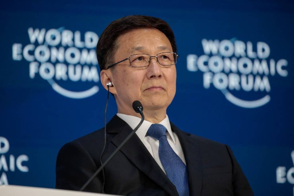 Han Zheng, vice-presidente da China (Jason Alden/Getty Images)