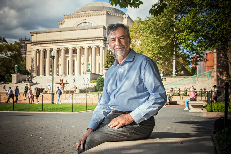 Paulo Artaxo, na Universidade de Columbia, em entrevista à EXAME (Leandro Fonseca/Exame)