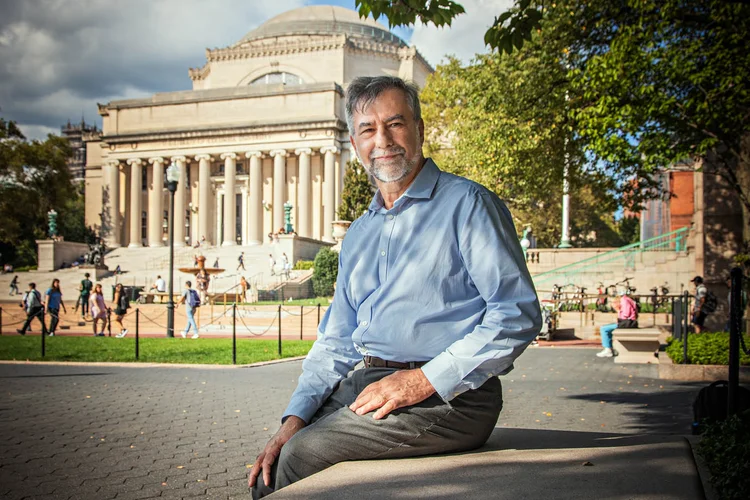 Paulo Artaxo, na Universidade de Columbia, em entrevista à EXAME (Leandro Fonseca/Exame)