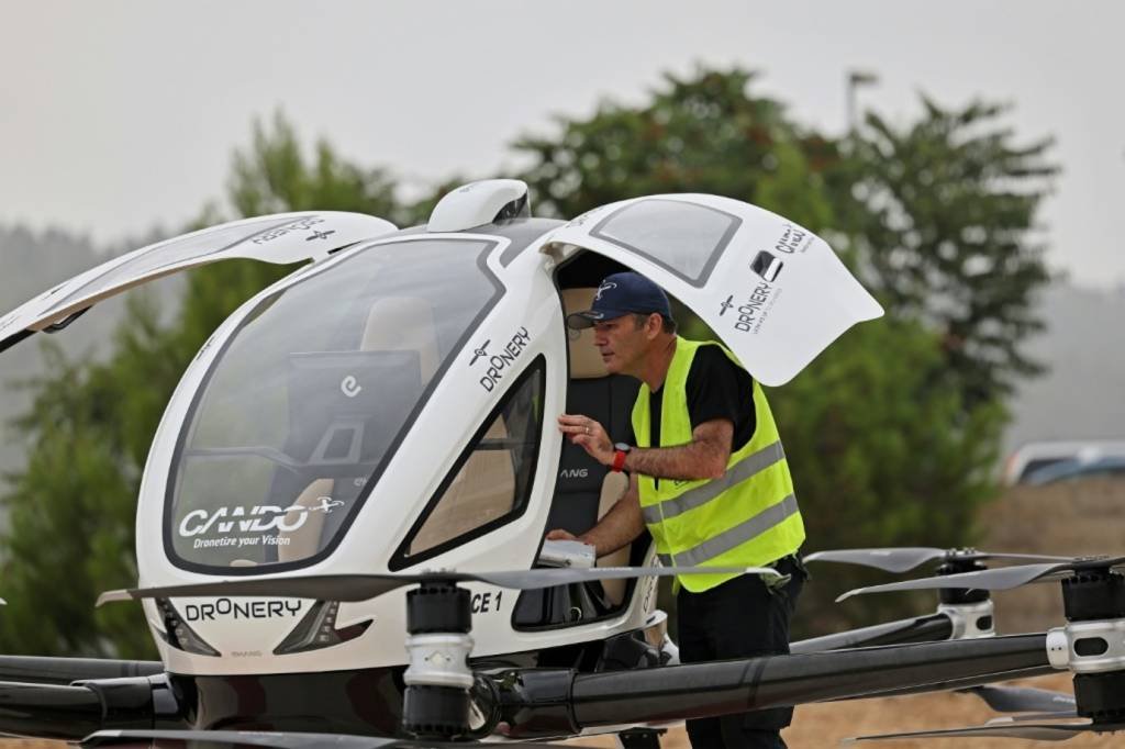 Israel testa táxi-drone em Jerusalém para reduzir engarrafamentos