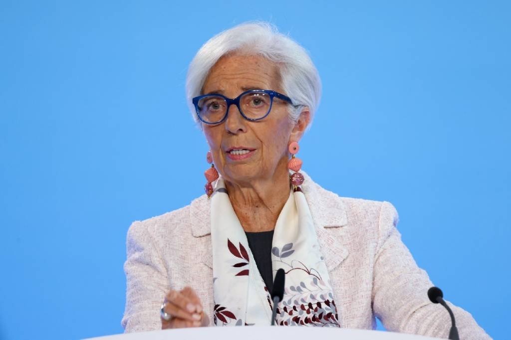 Christine Lagarde, presidente do BCE (Alex Kraus/Getty Images)