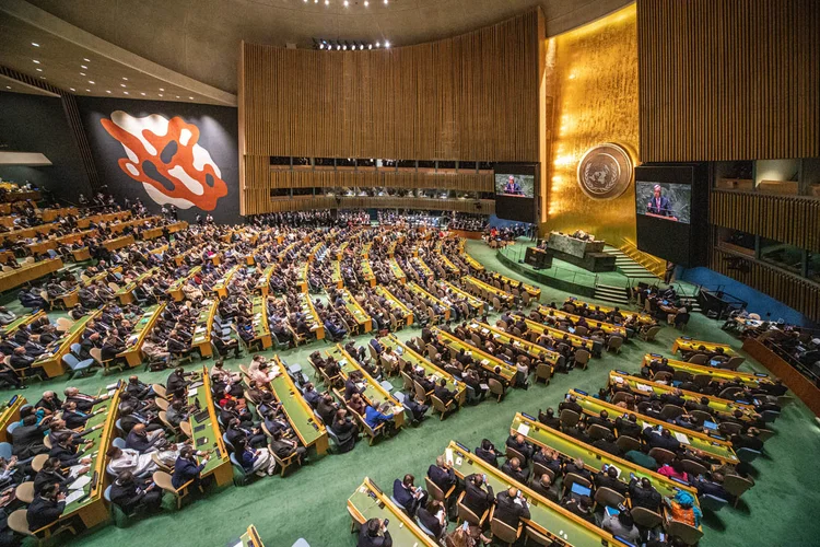 Assembleia da ONU: avaliação é que o processo de reforma tramita, há cerca de 20 anos, sem avanços (Leandro Fonseca/Exame)