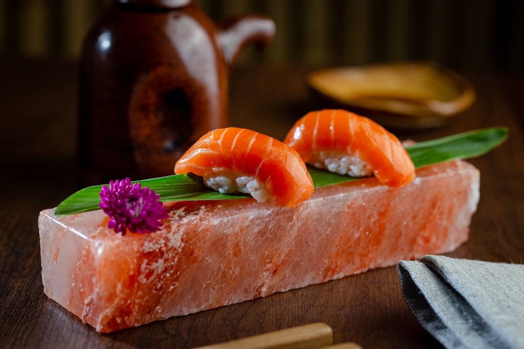 Nigiri Salmon do Noma Sushi. (Divulgação/Divulgação)