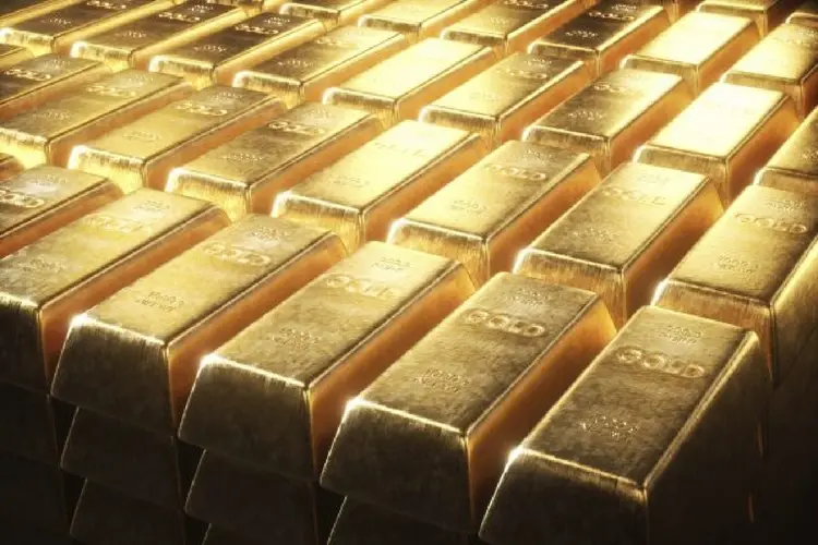 Ouro: na mínima intradiária, o metal foi negociado a US$ 1,831,60 (KTSDESIGN/SCIENCE PHOTO LIBRARY/Getty Images)