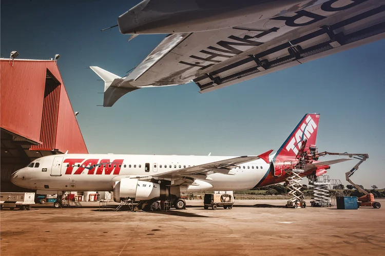 Latam: 55 destinos no Brasil e 90 no exterior (Germano Lüders/Exame)