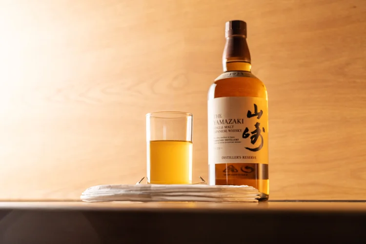 Uísque Yamazaki da The House of Suntory: harmonização com gastronomia japonesa (The House of Suntory/Divulgação)