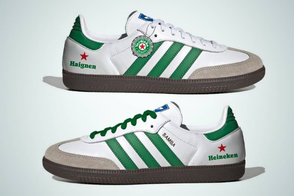 Um tênis Adidas feito pela Heineken? Entenda essa nova colaboração