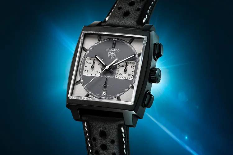 Monaco Chronograph Night Driver: edição limitada de 600 peças (TAG Heuer/Divulgação)