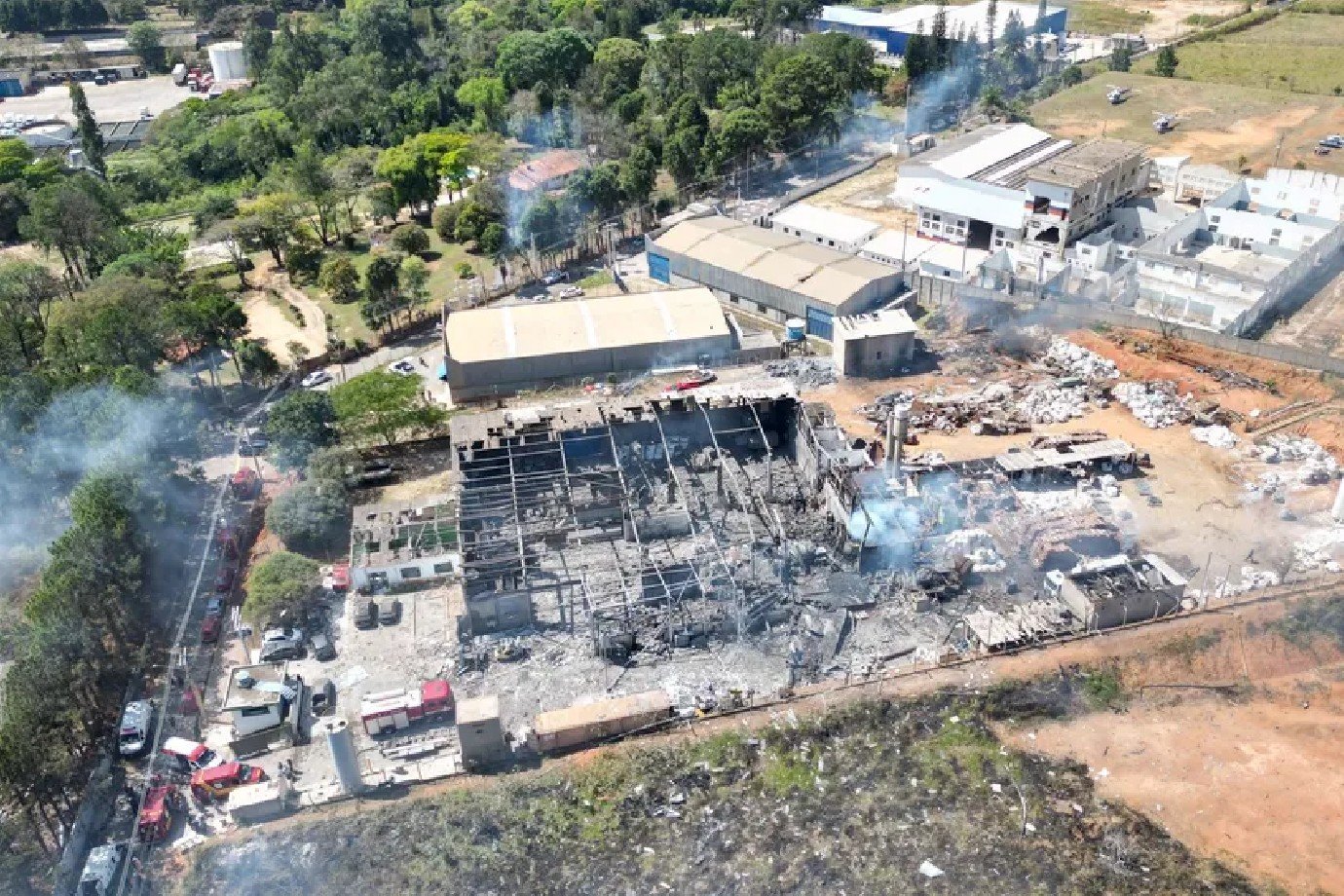 Explosão em metalúrgica de Cabreúva deixa dois mortos e dezenas de feridos