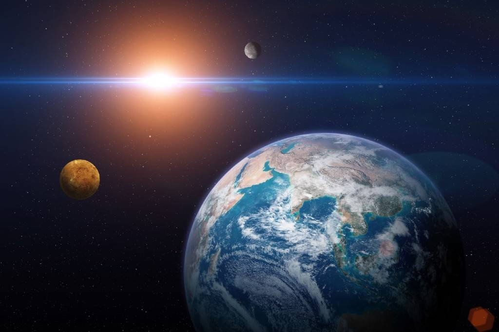 Sistema Solar: suposto novo planeta seria 1,5 a três vezes maior do que a Terra (buradaki/Getty Images)