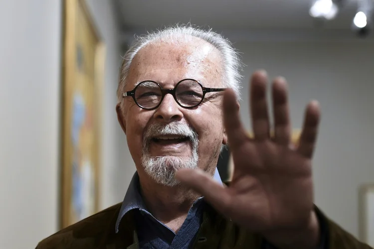 O artista colombiano Fernando Botero, em Aix en Provence, na França, em 2017. (AFP/AFP Photo)