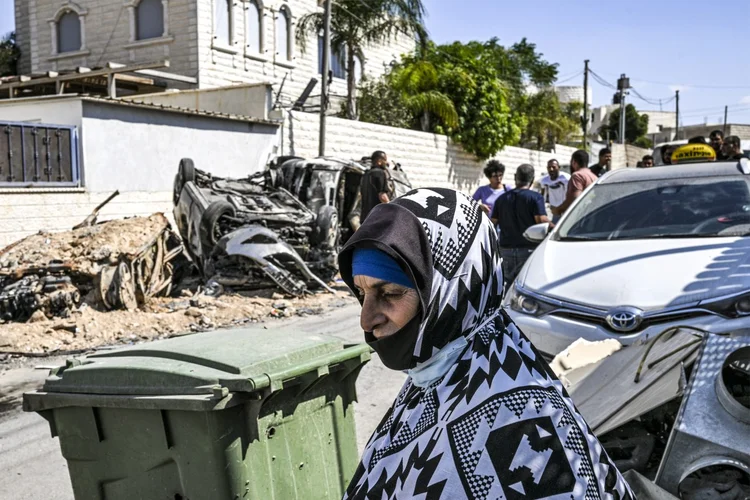 Segundo o Ministério da Saúde de Gaza, 2.750 palestinos foram mortos e outros 9.700 ficaram feridos (Yuri CORTEZ/AFP)