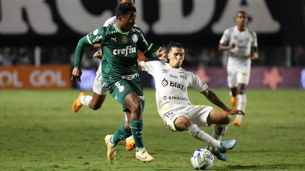 Santos x Palmeiras: saiba onde assistir ao jogo do Brasileirão