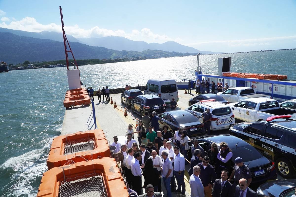 Tempo de embarque na travessia São Sebastião-Ilhabela é de 90 minutos