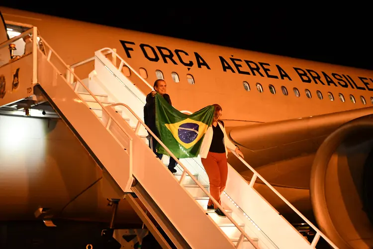 Chegada do primeiro voo de repatriação de brasileiros impactados pela situação em Israel e na Palestina
 (Gustavo Magalhães/Divulgação)