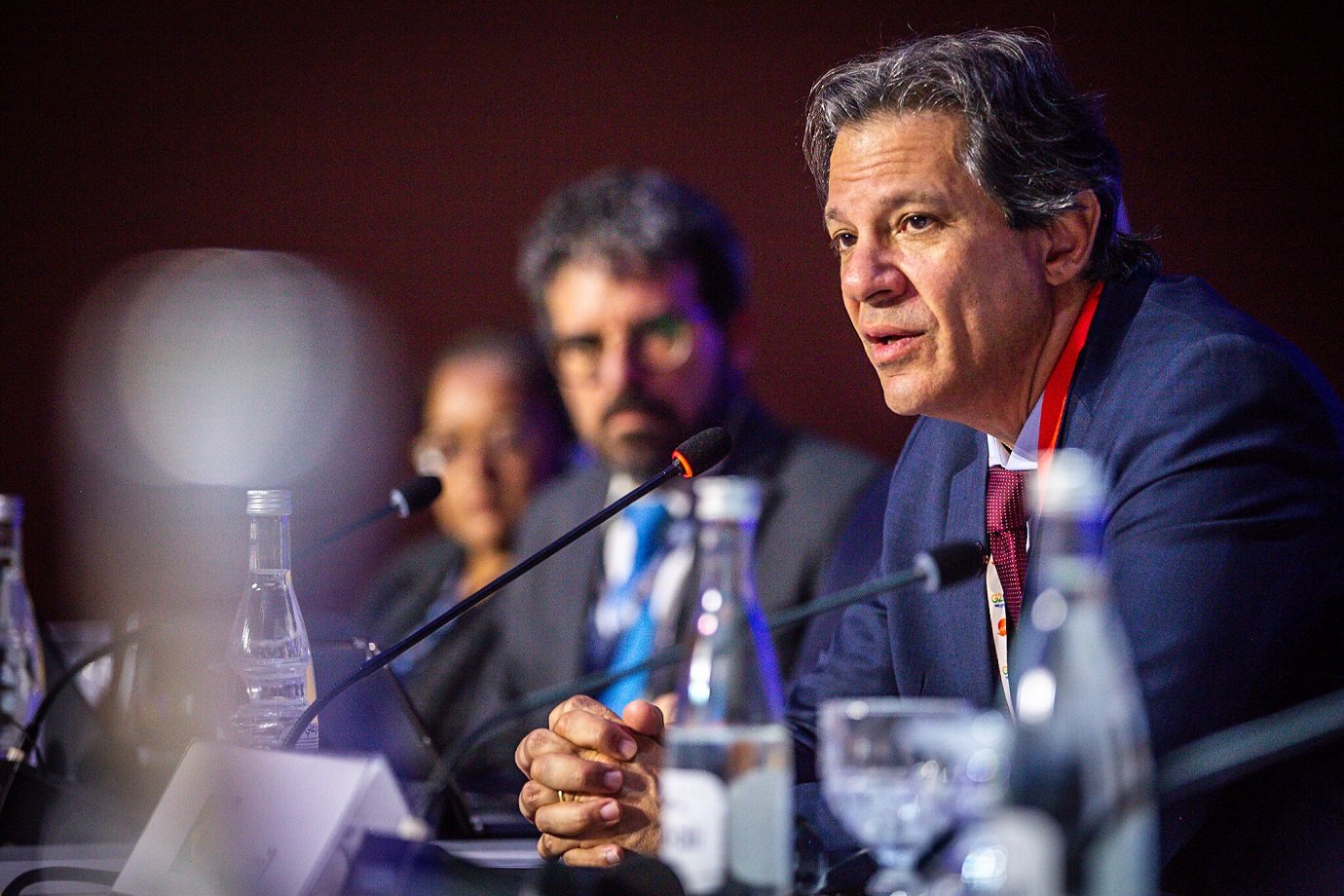 Haddad defende, em discurso presencial no G20, a taxação dos mais ricos