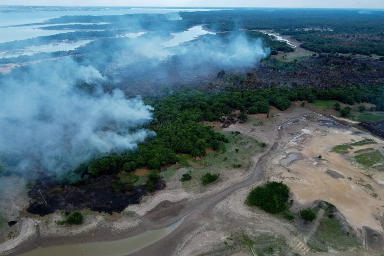 O Ministro do Desenvolvimento Regional do Brasil, Waldez Goés, citou que o desafio no Estado é grande pela logística na Amazônia (Michael Dantas/Getty Images)