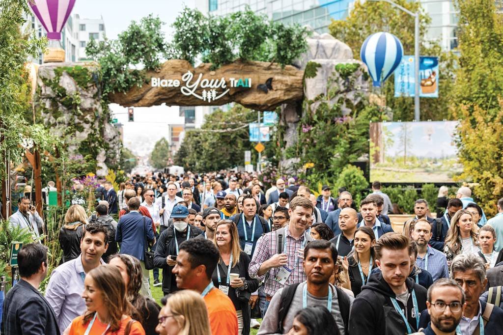 Salesforce leva participantes a uma jornada de inovação no Dreamforce 2023